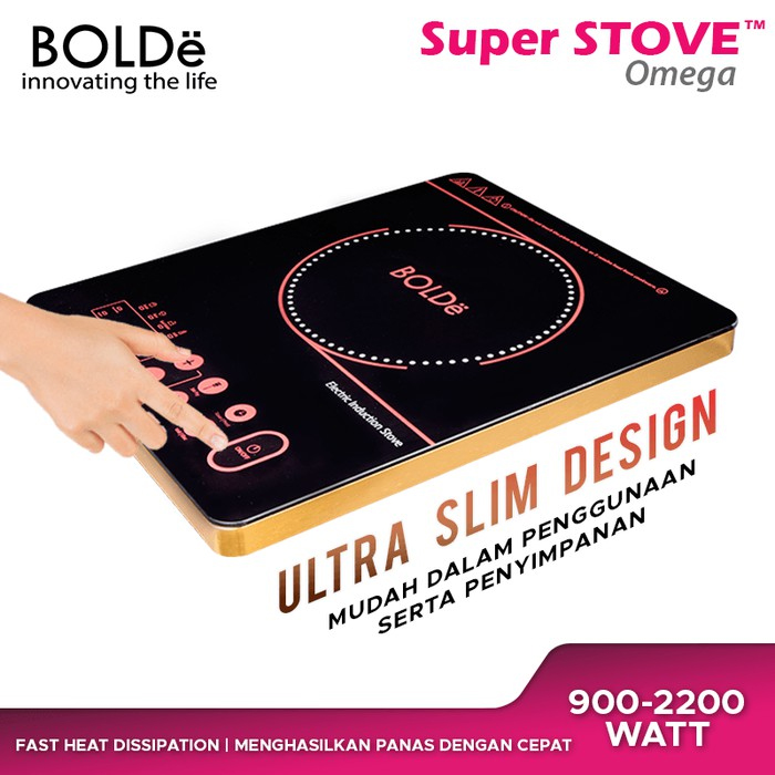 Bolde Kompor Digital Super Stove Omega